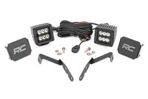 Chevrolet Silverado 3500 HD LED Light Kit - Ditch Mount - Rough Country - 2